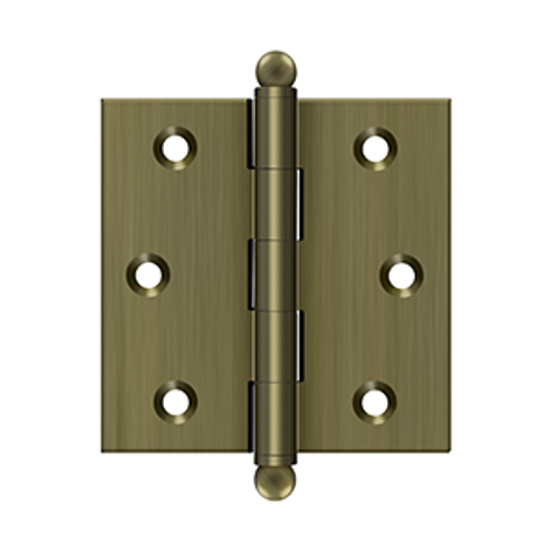 Deltana CH2525 SERIES SOLID BRASS 2-1/2" X 2-1/2" CABINET HINGES WITH BALL TIPS Deltana CH2525 SERIES SOLID BRASS 2-1/2" X 2-1/2" CABINET HINGES WITH BALL TIPS