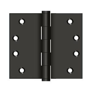 Deltana Hardware Deltana DSB4045 SERIES 4" X 4-1/2" SQUARE HINGE SOLID BRASS 