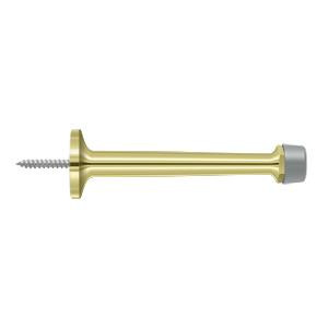 Deltana Hardware Deltana BDS425 4" BASEBOARD DOOR BUMPER, SOLID BRASS 