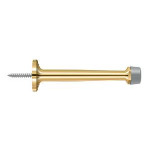 Deltana Hardware Deltana BDS425 4" BASEBOARD DOOR BUMPER, SOLID BRASS 
