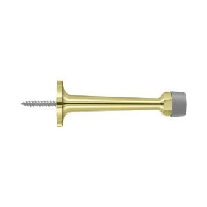 Deltana Hardware Deltana BDS30 3-1/4" BASEBOARD DOOR BUMPER, SOLID BRASS 