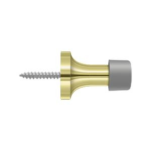 Deltana Hardware Deltana BDS125 1-3/8" BASEBOARD DOOR BUMPER, SOLID BRASS 