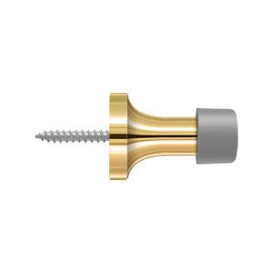 Deltana Hardware Deltana BDS125 1-3/8" BASEBOARD DOOR BUMPER, SOLID BRASS 