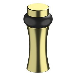 Deltana Hardware Deltana UFBD3505 ROUND UNIVERSAL FLOOR BUMPER 3-1/2", DECORATIVE, SOLID BRASS 