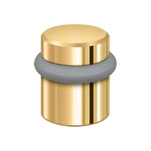Deltana Hardware Deltana UFB4505 ROUND UNIVERSAL FLOOR BUMPER 1-1/2", SOLID BRASS 