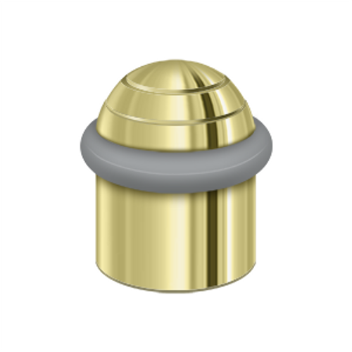 Deltana UFBD4505 ROUND UNIVERSAL FLOOR BUMPER DOME CAP 1-5/8", SOLID BRASS