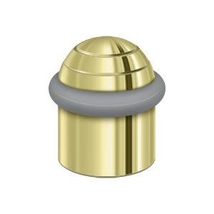 Deltana Hardware Deltana UFBD4505 ROUND UNIVERSAL FLOOR BUMPER DOME CAP 1-5/8", SOLID BRASS 