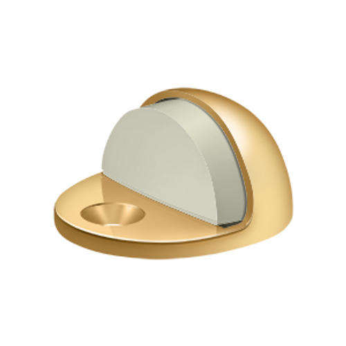 Deltana DSLP316 DOME STOP LOW PROFILE, SOLID BRASS