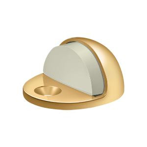 Deltana Hardware Deltana DSLP316 DOME STOP LOW PROFILE, SOLID BRASS 