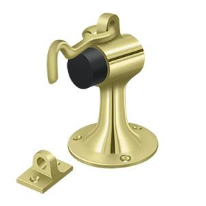 Deltana Hardware Deltana SAHF358 FLOOR MOUNT BUMPER W/ HOLDER, SOLID BRASS 