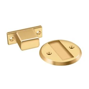 Deltana Hardware Deltana MDHF25 MAGNETIC DOOR HOLDER FLUSH 2-1/2" DIAMETER 