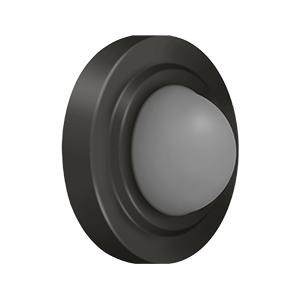 Deltana Hardware Deltana WBC238 CONVEX FLUSH BUMPER 2-3/8" DIAMETER SOLID BRASS 