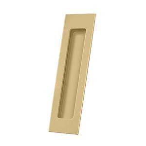 Deltana Hardware Deltana FP7178 FLUSH PULL, RECTANGULAR, HD, 7" X 1-7/8" X 3/8", SOLID BRASS 