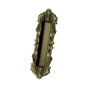 Deltana Hardware Deltana FPV7178 FLUSH PULL, VICTORIAN, HD, 7" X 2-1/4" X 5/8", SOLID BRASS 