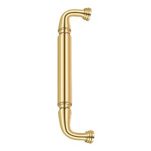 Deltana Hardware Deltana DP2575 DOOR PULL WITHOUT ROSETTE, 10" SOLID BRASS 