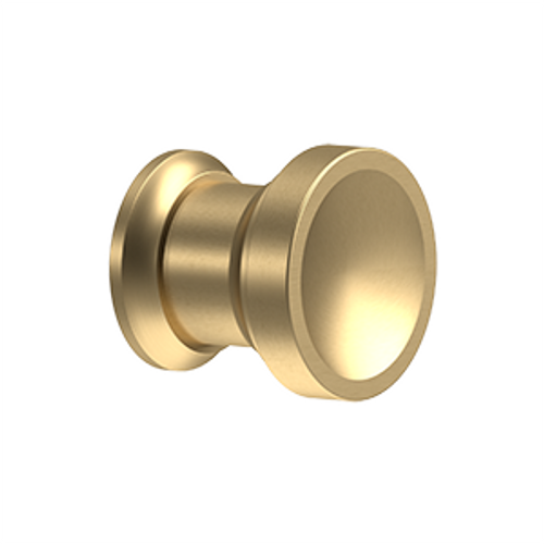 Deltana CHAL10 CONTEMPORARY KNOB, CHALICE, 1" DIAM. SOLID BRASS