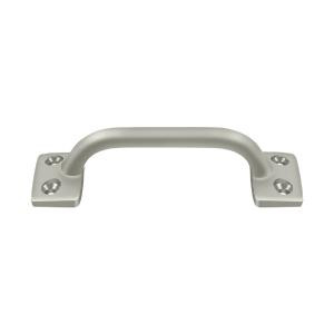 Deltana Hardware Deltana WP026 PULL, 4" OVERALL SOLID BRASS 