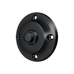 Deltana Hardware Deltana BBR213 BELL BUTTON, ROUND CONTEMPORARY SOLID BRASS 
