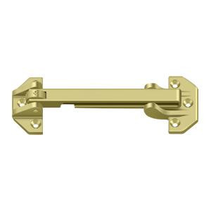 Deltana Hardware Deltana DGSB675 6-3/4" DOOR GUARD SOLID BRASS 