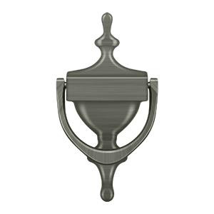 Deltana Hardware Deltana DK7356 DOOR KNOCKER, VICTORIAN, SOLID BRASS 