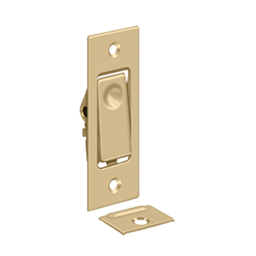 Deltana PDB42 POCKET DOOR BOLT, JAMB BOLT SOLID BRASS