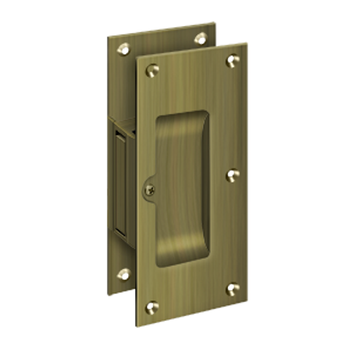 Deltana SDL60 PRIVACY DECORATIVE POCKET LOCK 6" SOLID BRASS