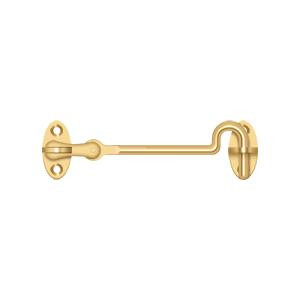 Deltana Hardware Deltana CHK4 CABIN SWIVEL HOOKS, 4" SOLID BRASS 