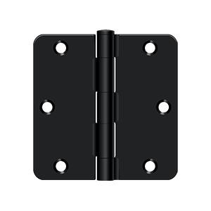 Deltana Hardware Deltana S35R4 3-1/2" X 3-1/2" X 1/4" RADIUS HINGE, RESIDENTIAL THICKNESS, STEEL MATERIAL 
