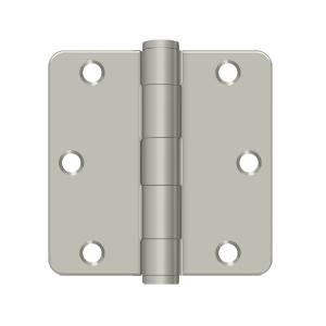 Deltana Hardware Deltana S35R4HD 3-1/2" X 3-1/2" X 1/4" RADIUS HINGE, HEAVY DUTY, STEEL MATERIAL 