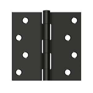 Deltana Hardware Deltana S44R 4" X 4" SQUARE HINGE, STEEL MATERIAL 
