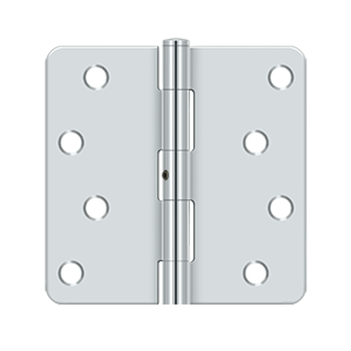 Deltana S44R4 4" X 4" X 1/4" RADIUS HINGE, RESIDENTIAL, STEEL MATERIAL