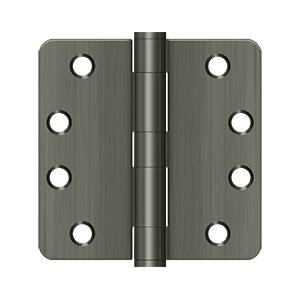 Deltana Hardware Deltana S44R4HD 4" X 4" X 1/4" RADIUS HINGE, HEAVY DUTY, STEEL MATERIAL 
