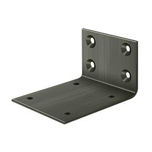 Deltana Hardware Deltana JB-DASH95 JAMB BRACKET SOLID BRASS FOR DASH95 