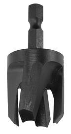  WL Fuller QP 1/4" Hex Shank Tapered Plug Cutters 1/4" - 5/8" 