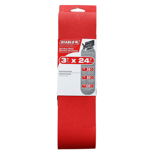 Freud Diablo DCB324 3 in. x 24 in. Sanding Belts