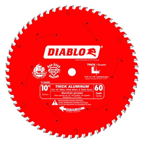 Freud Diablo Thick Aluminum Cutting Saw Blades DXXN