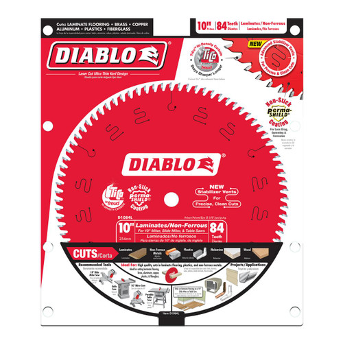  Freud Diablo Laminates & Non-Ferrous Metals Saw Blades DL 