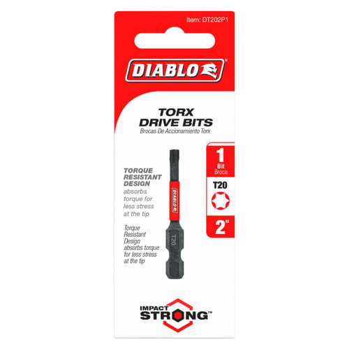  Freud Diablo #20 Torx Drive Bits DT20 
