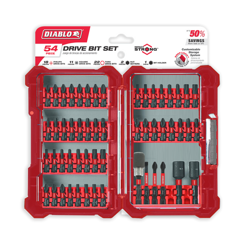 Freud Diablo 54 pc Screwdriving Set DSC-S54