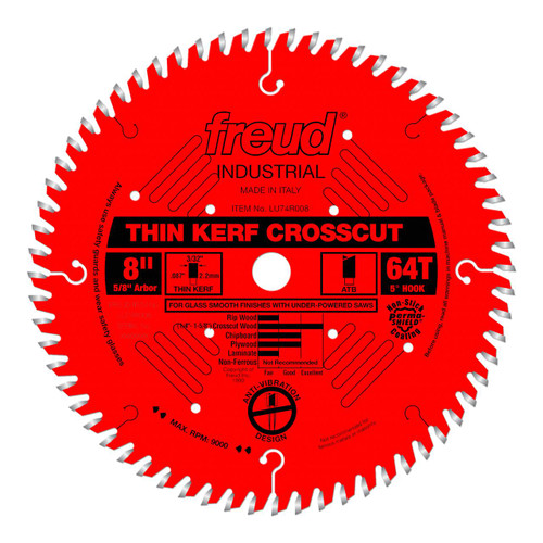 Freud Ultimate Cut Off Thin Kerf LU74R SERIES   Freud Ultimate Cut Off Thin Kerf LU74R SERIES