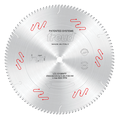 Freud Industrial End Trimming Blades LCL12-LU1I-LU1L