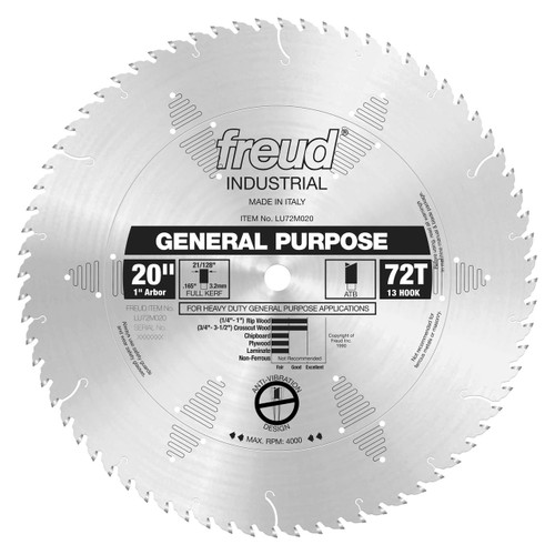 Freud LU72M LU72R General Purpose Saw Blades   Freud LU72M LU72R General Purpose Saw Blades