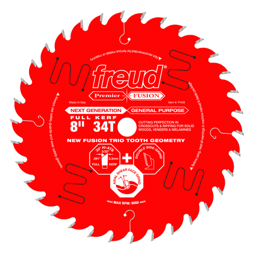 Freud P4 SERIES Ripping & Crosscutting General Purpose Saw Blades