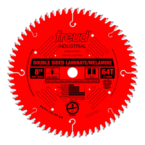 Freud LU97 SERIES Double Sided Laminate/Melamine Blade