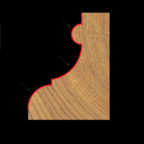  Freud 1-3/4" Bold Classical Bit 99-008 