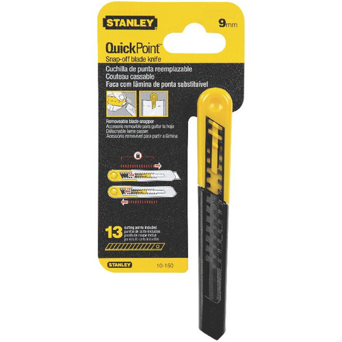 Stanley Tools 9mm Quick PointÂ® Knife 10-150