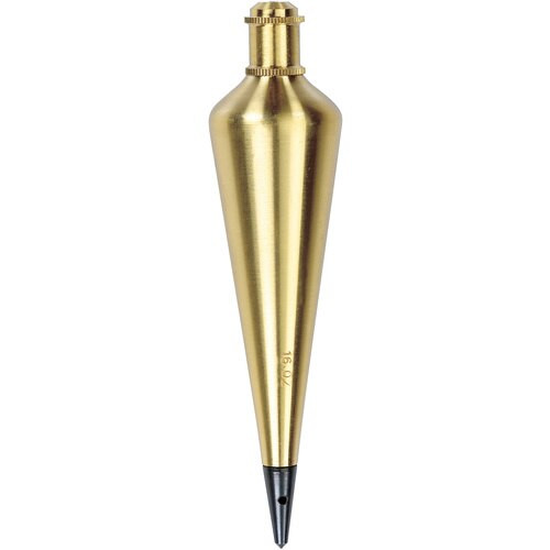 Stanley Tools 16 oz Brass Plumb Bob 47-974