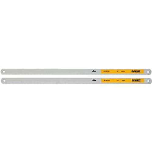 Dewalt 2 Pack 12" Bimetal Hacksaw Blades (24TPI) DWHT20552   Dewalt 2 Pack 12" Bimetal Hacksaw Blades (24TPI) DWHT20552