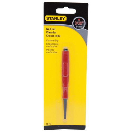  Stanley Tools 3/32 in Tip Cushion Grip Nail Set 58-913 