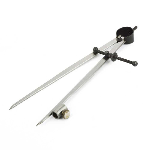 Big Horn Tools Big Horn 8 Inch Precision Compass Pencil Holder/Spring Divider/Scriber 19251 